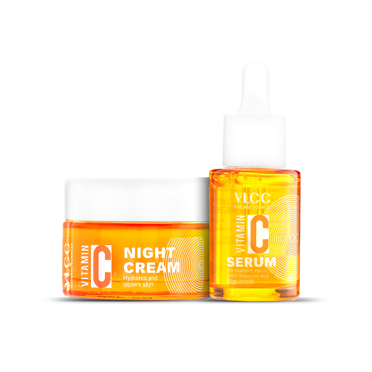 VLCC Vitamin C Night Cream and Vitamin C Night Serum Combo - Buy from Indicrest