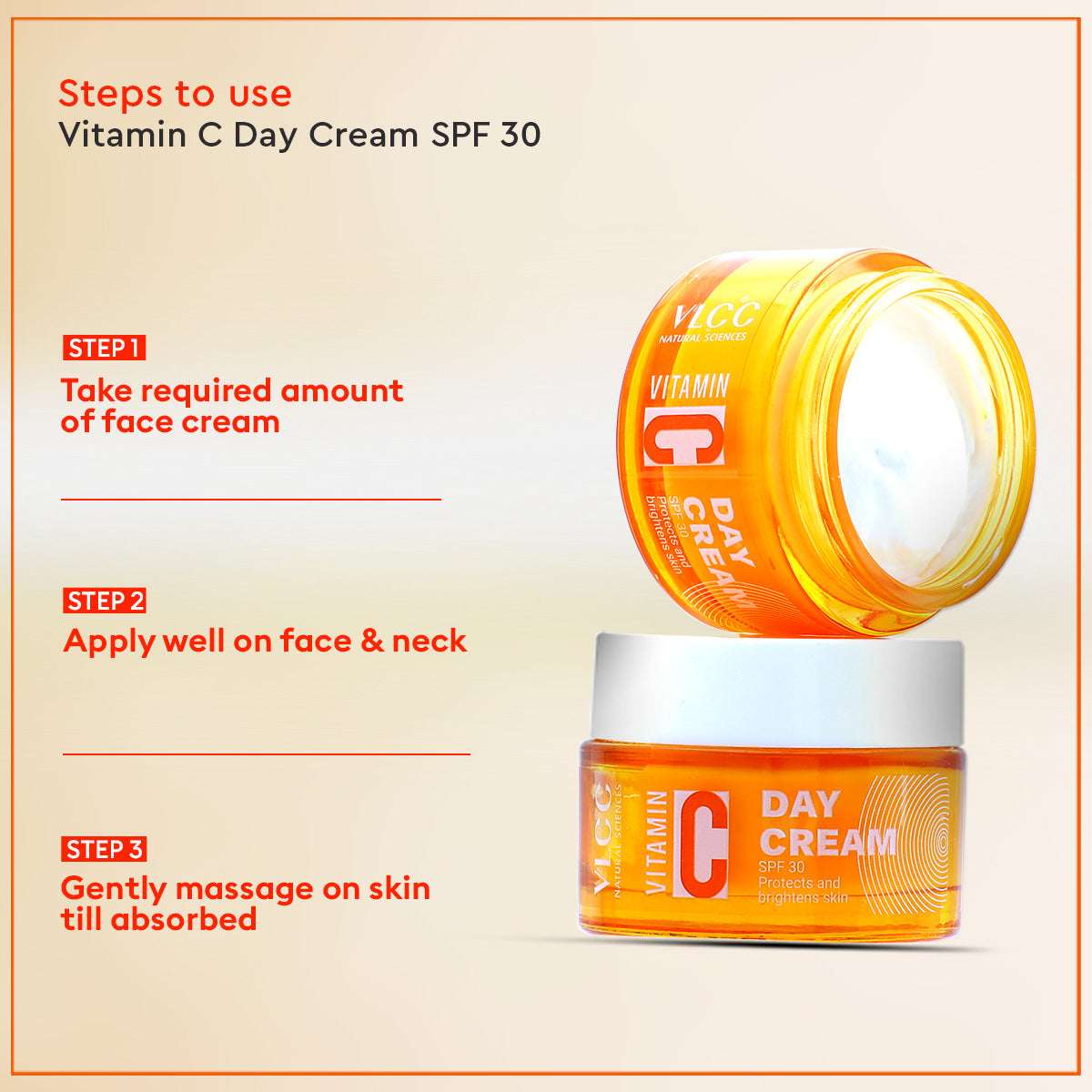 VLCC Vitamin C Day Cream SPF 30 and Vitamin C Night Serum Combo - Image 4 - Buy from Indicrest