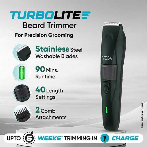 Vega Turbolite Beard Trimmer- VHTH-41