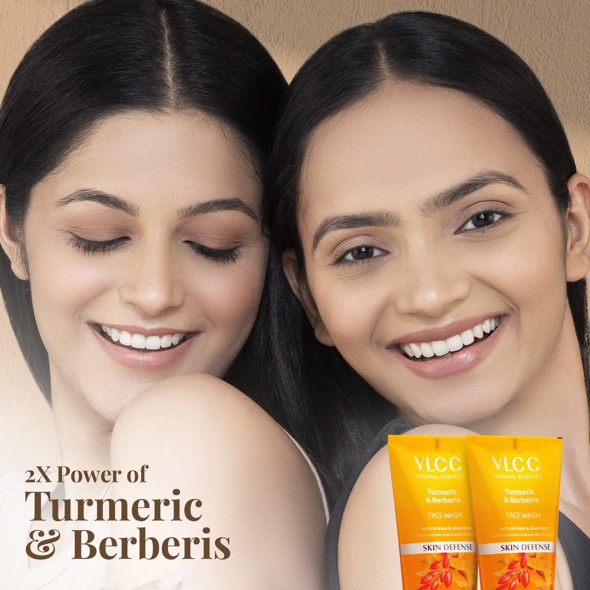 VLCC Turmeric and Berberis Face Wash - 300 ml - Image 6 - Buy from Indicrest