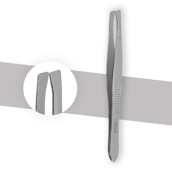 Vega Tweezer - Square Tip - TW-01