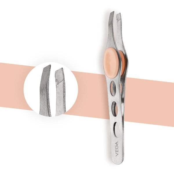 Vega Tweezer - Rubber Grip - TW-04