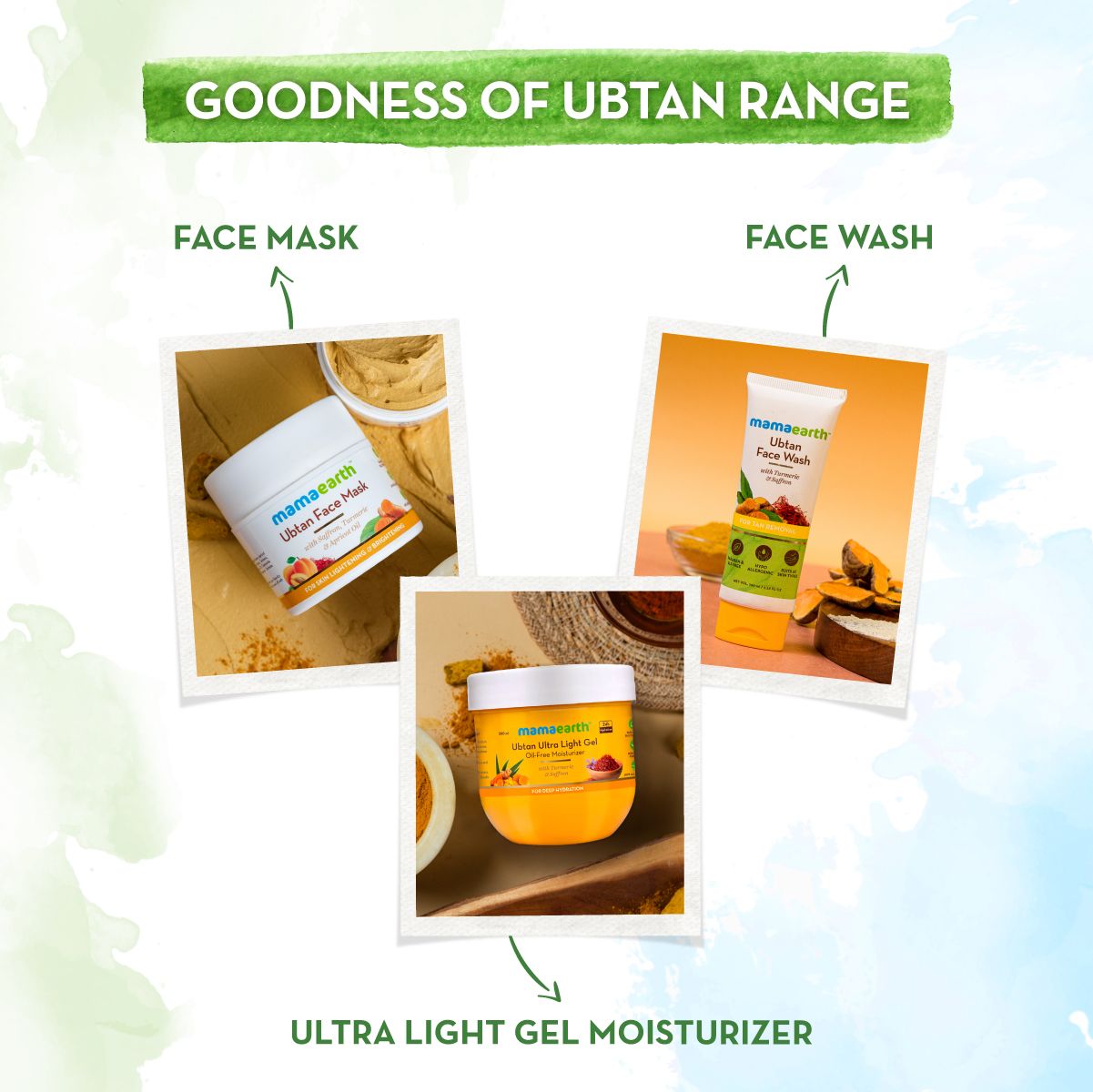 Mamaearth Ubtan Cleansing Milk with Turmeric & Saffron for Gentle Cleansing, 100ml - Image 5 - Buy from Indicrest
