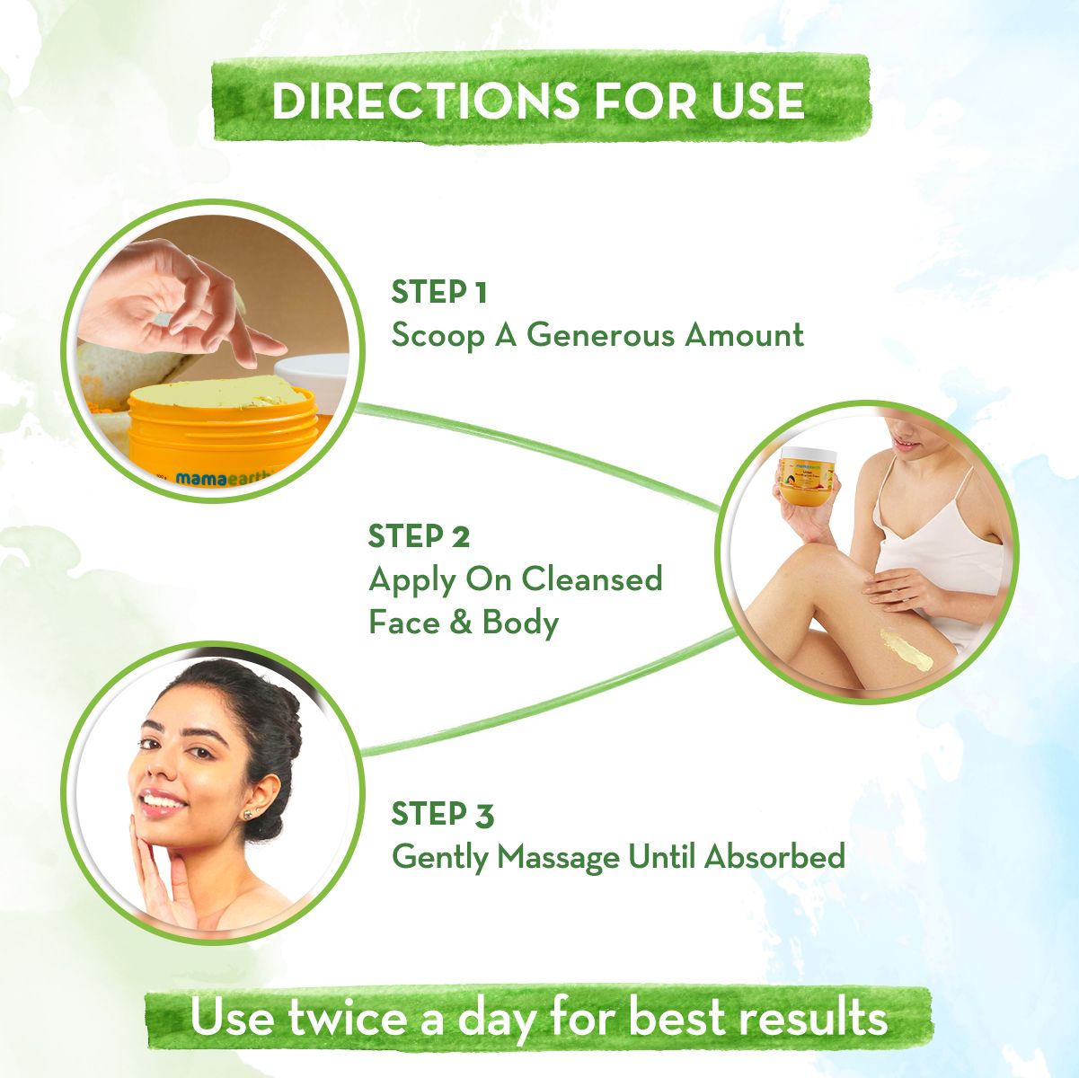 Mamaearth Ubtan Nourishing Cold Cream with Turmeric & Saffron for Glowing Moisturization, 100g - Image 5 - Buy from Indicrest