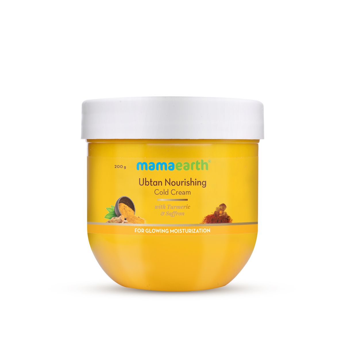 Mamaearth Ubtan Nourishing Cold Cream with Turmeric & Saffron for Glowing Moisturization, 200g - Image 7 - Buy from Indicrest