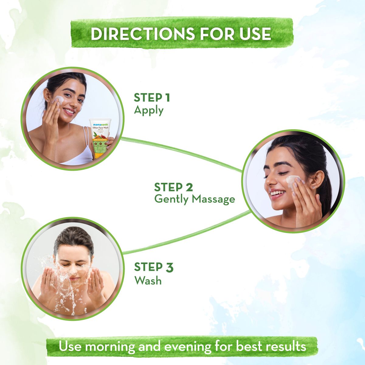 Mamaearth Ubtan Face Wash, Pack of 2 X 150ml - Image 4 - Buy from Indicrest