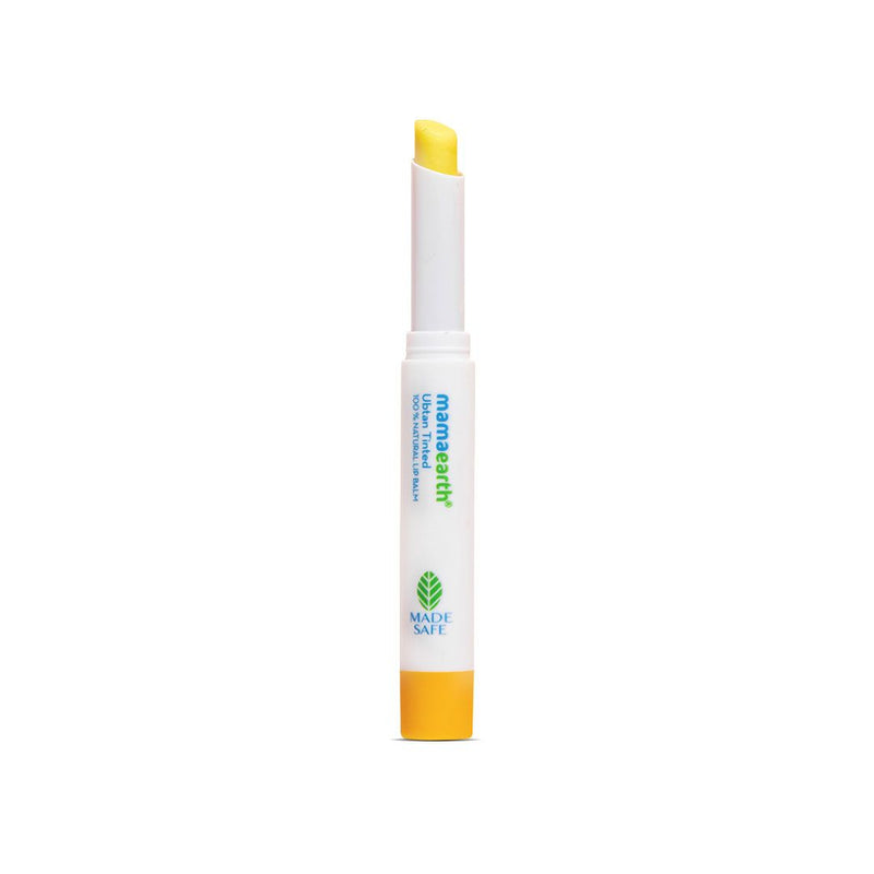 Mamaearth Ubtan Tinted 100% Natural Lip Balm with Turmeric & Saffron, 2g - Buy from Indicrest