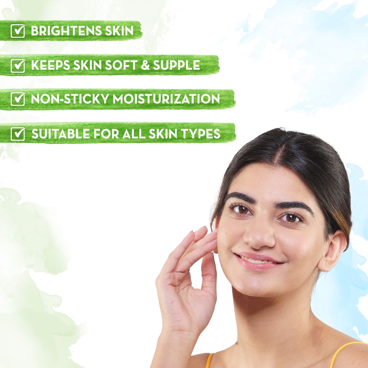 Mamaearth Ubtan Oil-Free Face Moisturizer for Skin Brightening, 80g - Image 3 - Buy from Indicrest