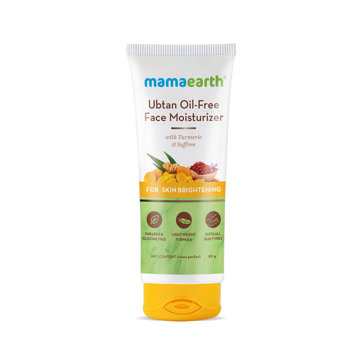 Mamaearth Ubtan Oil-Free Face Moisturizer for Skin Brightening, 80g - Image 8 - Buy from Indicrest