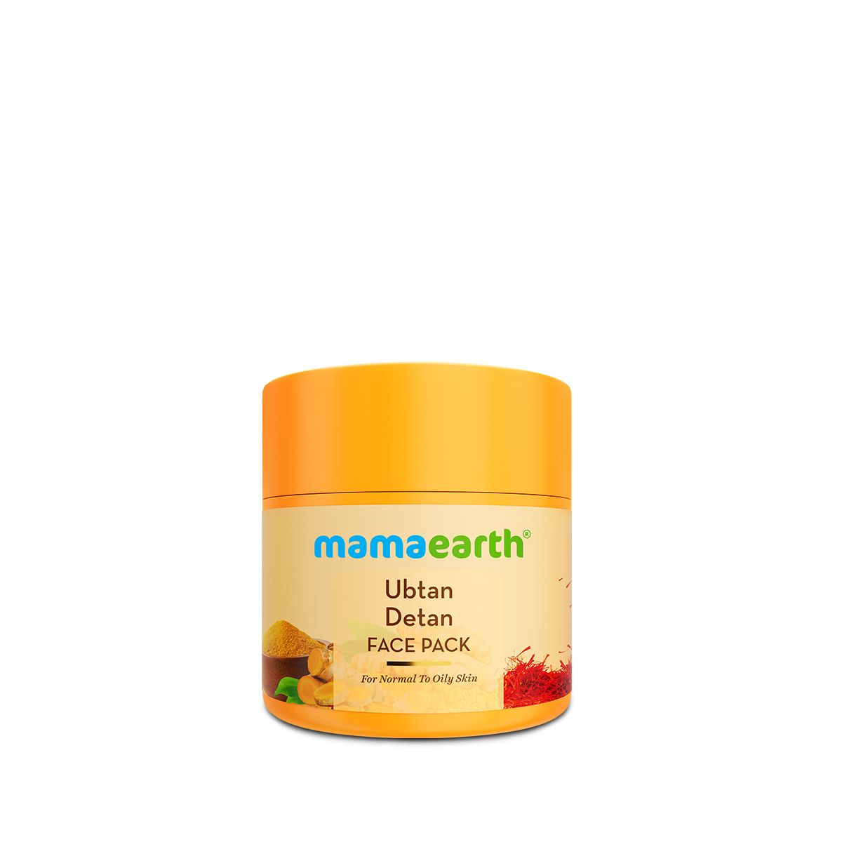 Mamaearth Ubtan Detan Face Pack with Turmeric & Saffron for Normal to Oily Skin, 100g - Image 8 - Buy from Indicrest