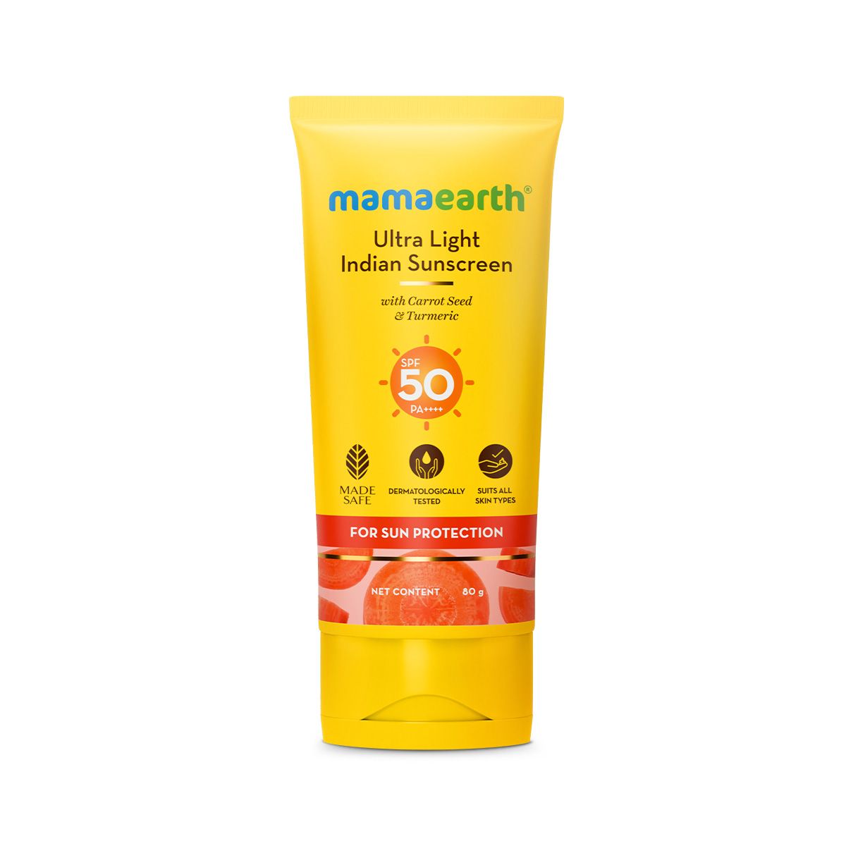 Mamaearth Ultra-Light Indian Sunscreen SPF 50 PA++++ 80g - Image 9 - Buy from Indicrest