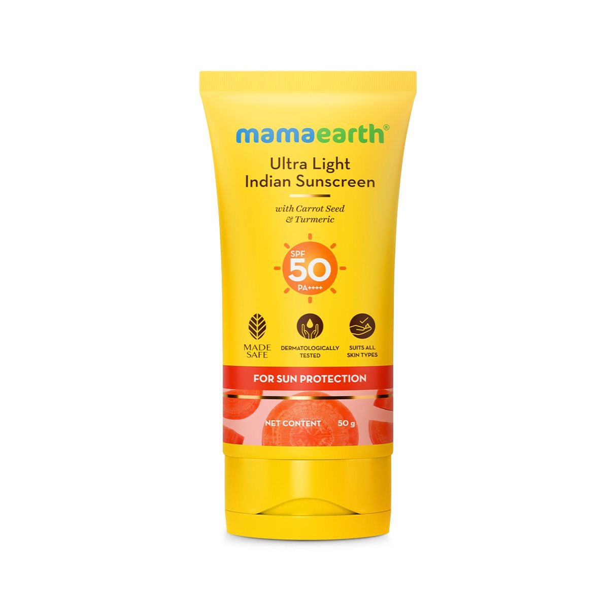 Mamaearth Ultra-Light Indian Sunscreen SPF 50 PA++++ 50g - Image 9 - Buy from Indicrest