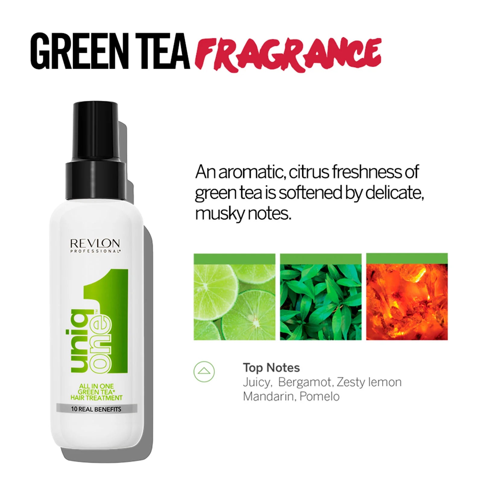 Revlon Uniqone Hair Treatment Green Tea Fragrance, 150ml - Image 4 - Buy from Indicrest