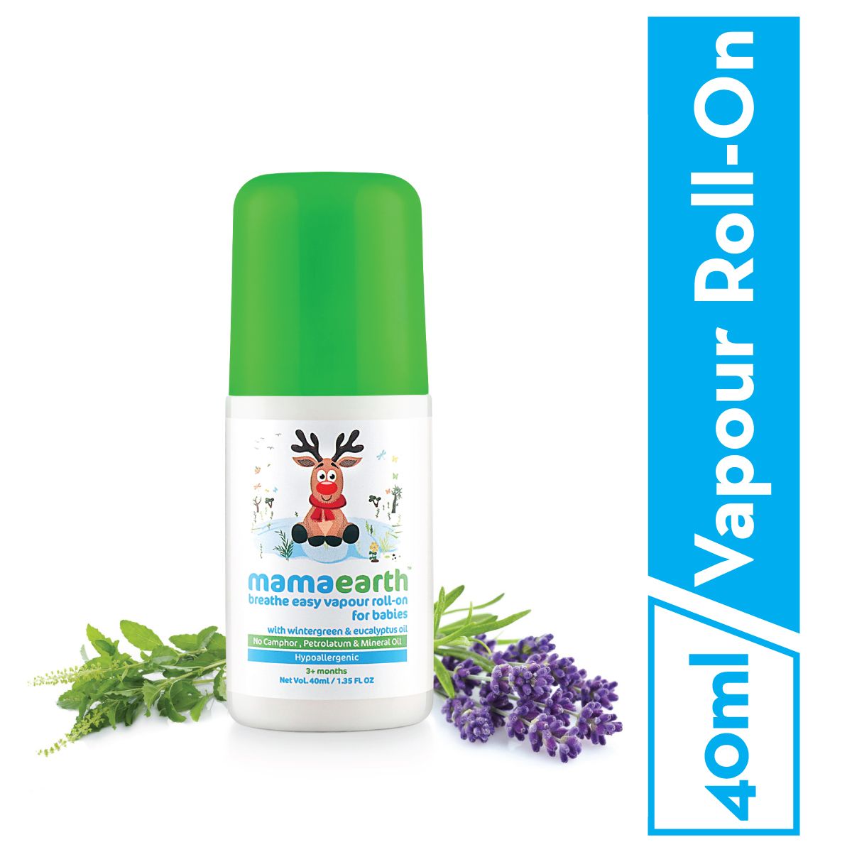 Mamaearth Breathe Easy Vapour Roll-on, 40ml - Image 2 - Buy from Indicrest