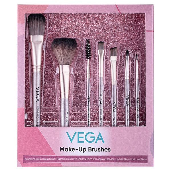 Vega Make-Up Brushes (Set of 7) - MBNS-07
