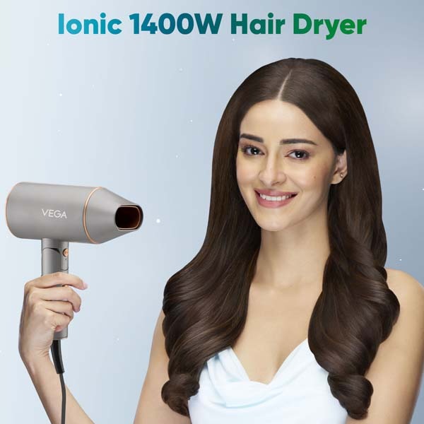 Vega Ionic 1200-1400 Watts Hair Dryer - VHDH-28