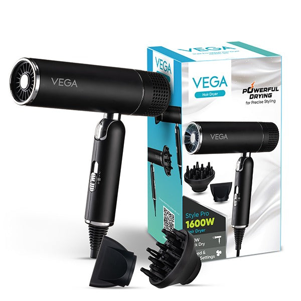 Vega Style Pro 1400-1600W Hair Dryer - VHDH-34 Buy at Indicrest
