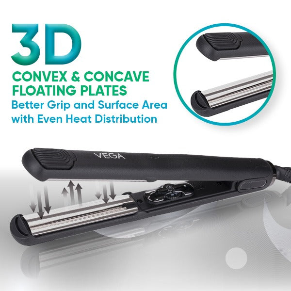 Vega U-Shine Hair Straightener-VHSH-37