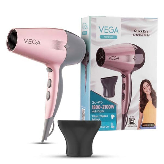 Vega Go-Pro 1800-2100W Hair Dryer-VHDH-25