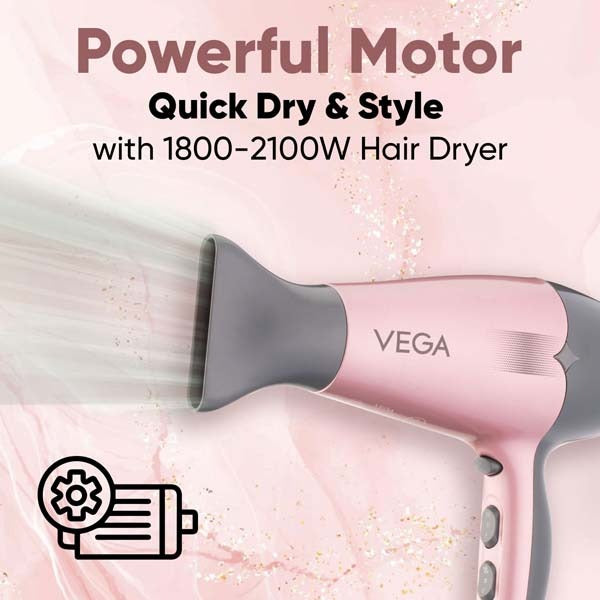 Vega Go-Pro 1800-2100W Hair Dryer-VHDH-25