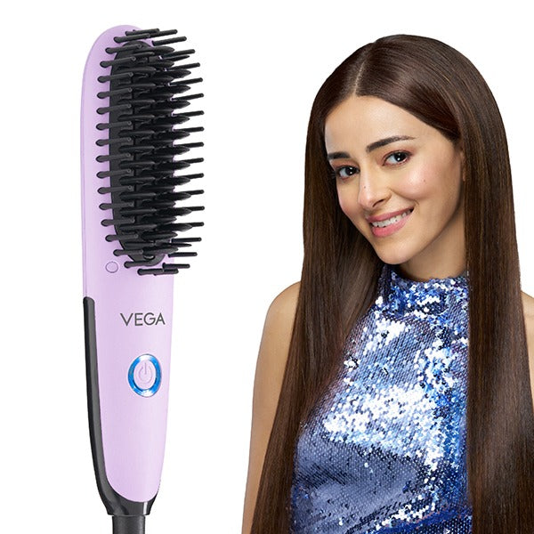 Vega Go Mini Hair Straightener Brush - VHSB-05 Buy at Indicrest