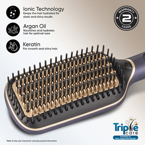 Vega LitStyle L1 Hair Straightener Brush - VHSB-06