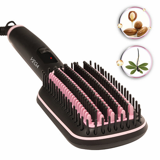 Vega LitStyle L2 Hair Straightener Brush - VHSB-07 Buy at Indicrest