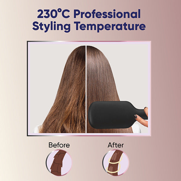 Vega LitStyle L2 Hair Straightener Brush - VHSB-07