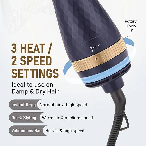 Vega Pro Volumizer Hair Dryer Brush - VHSD-02