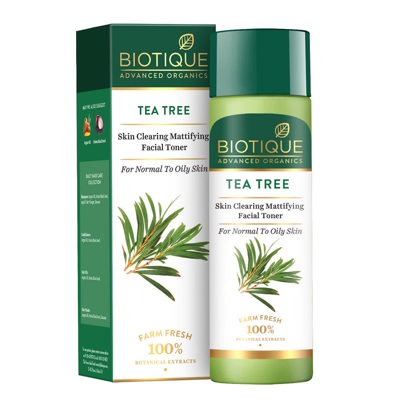 Biotique Tea Tree Facial Toner, 120ml - Buy from Indicrest
