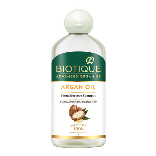 Biotique Argan oil from Morocco shampoo, 300ml - Buy from Indicrest