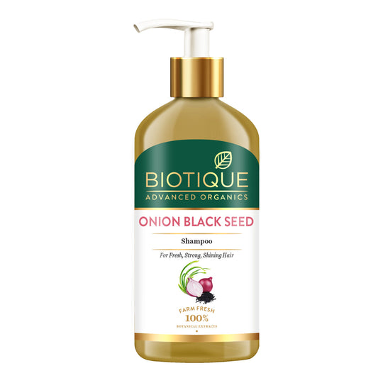 Biotique Onion black seed shampoo, 300ml - Buy from Indicrest