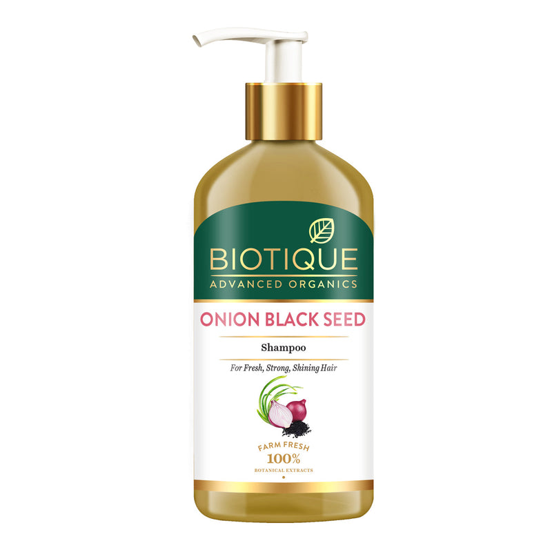 Biotique Onion black seed shampoo, 300ml - Buy from Indicrest