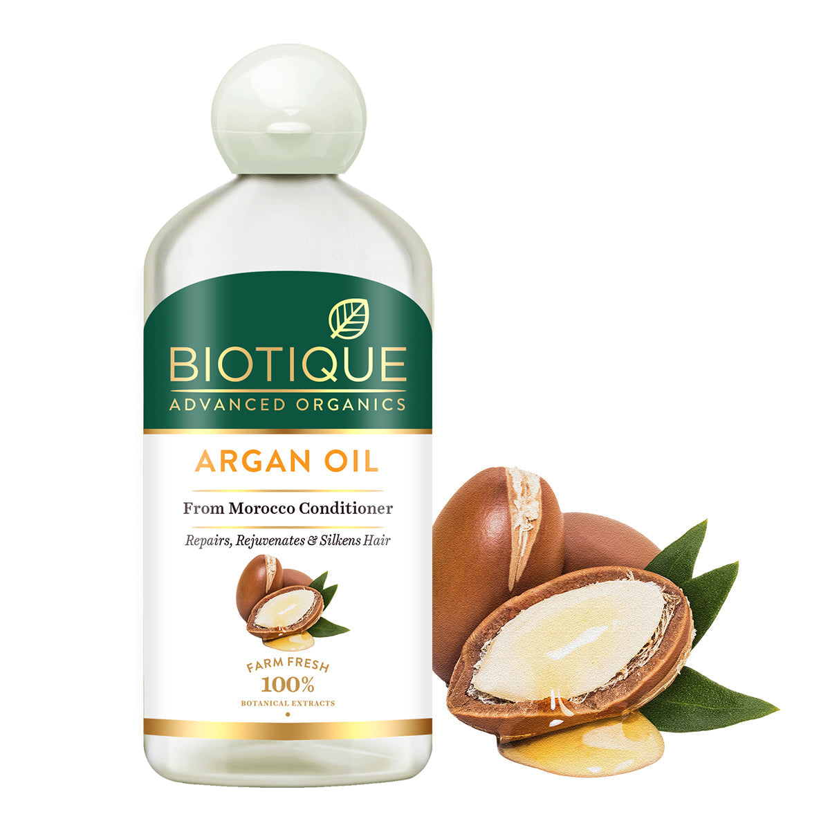 Biotique Argan oil from Morocco Conditioner, 300ml - Image 2 - Buy from Indicrest