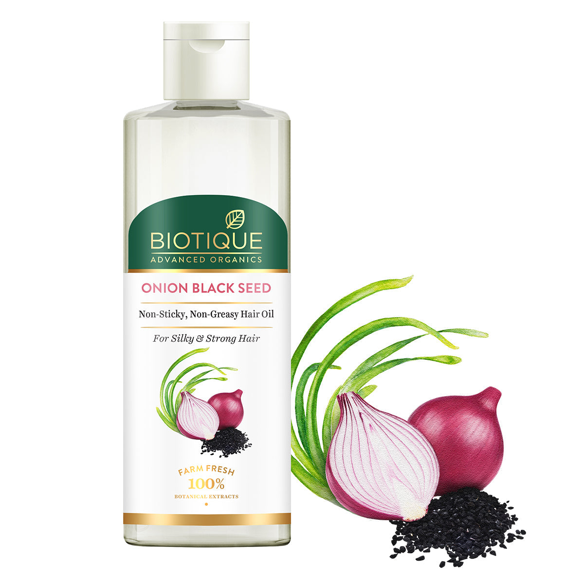 Biotique Onion Back Seed Hair Oil - Image 2 - Buy from Indicrest
