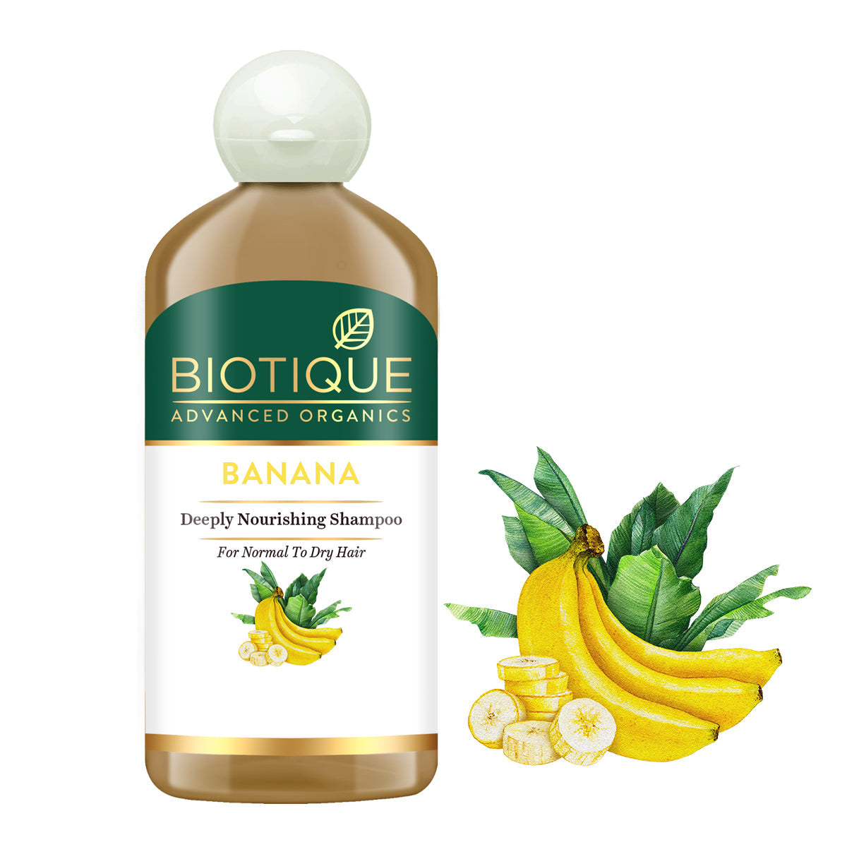 Biotique Banana deeply nourishing shampoo 300ml - Image 2 - Buy from Indicrest