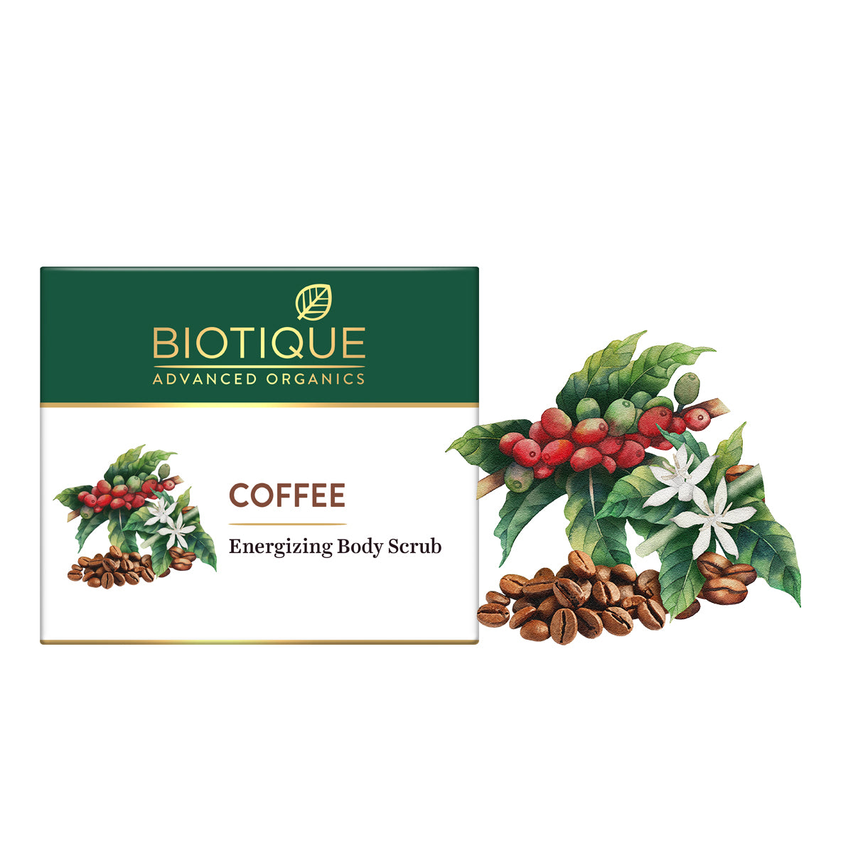 Biotique Coffee Energizing body scrub, 100g - Image 3 - Buy from Indicrest