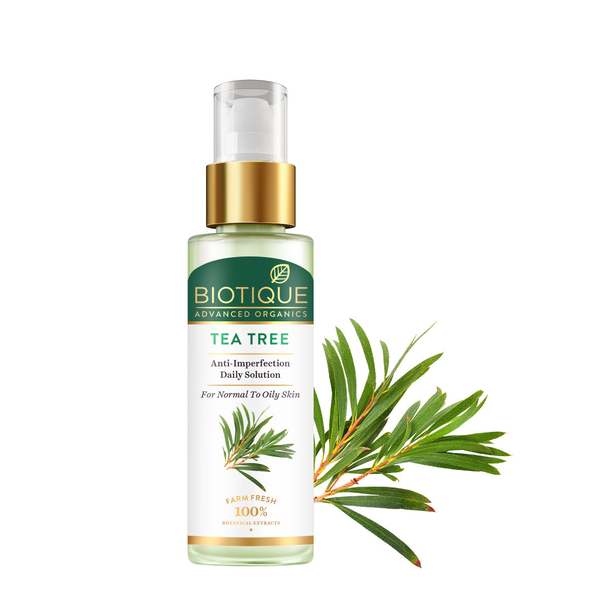 Biotique Tea Tree anti imperfection daily solution, 30ml - Image 3 - Buy from Indicrest