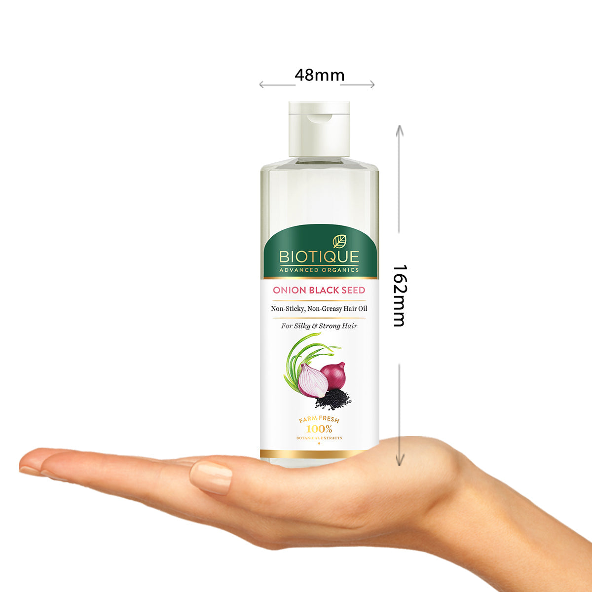 Biotique Onion Back Seed Hair Oil - Image 3 - Buy from Indicrest