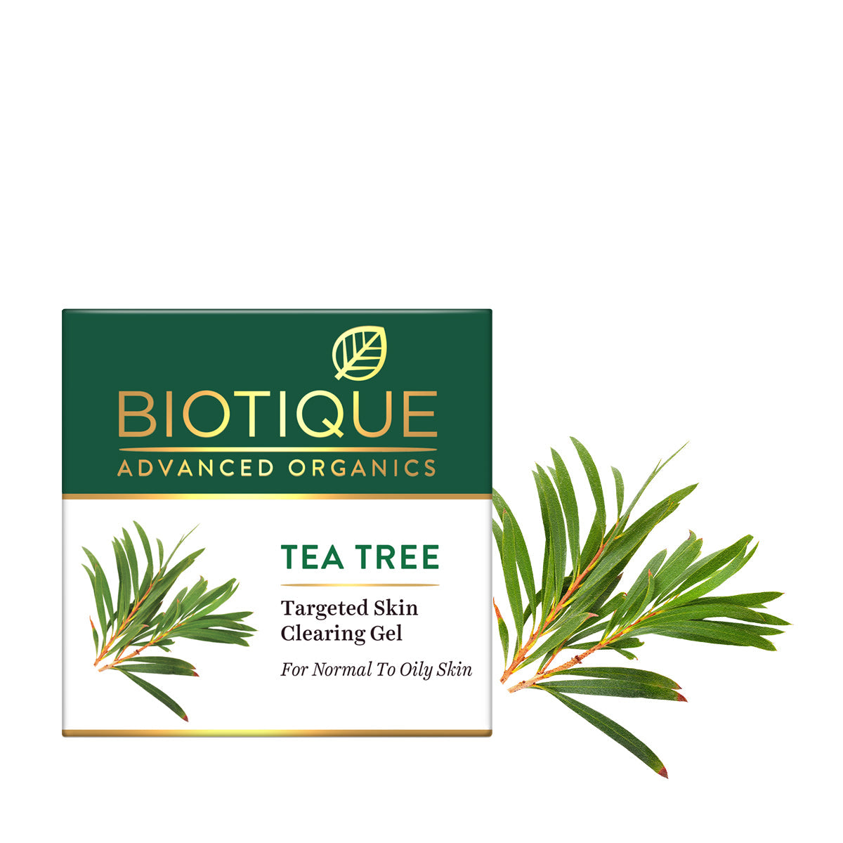 Biotique Tea Tree targetted skin clearing gel, 15g (N24) - Image 3 - Buy from Indicrest