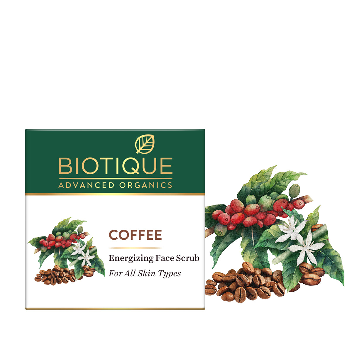 Biotique Coffee Energizing face srcub, 50g - Image 3 - Buy from Indicrest
