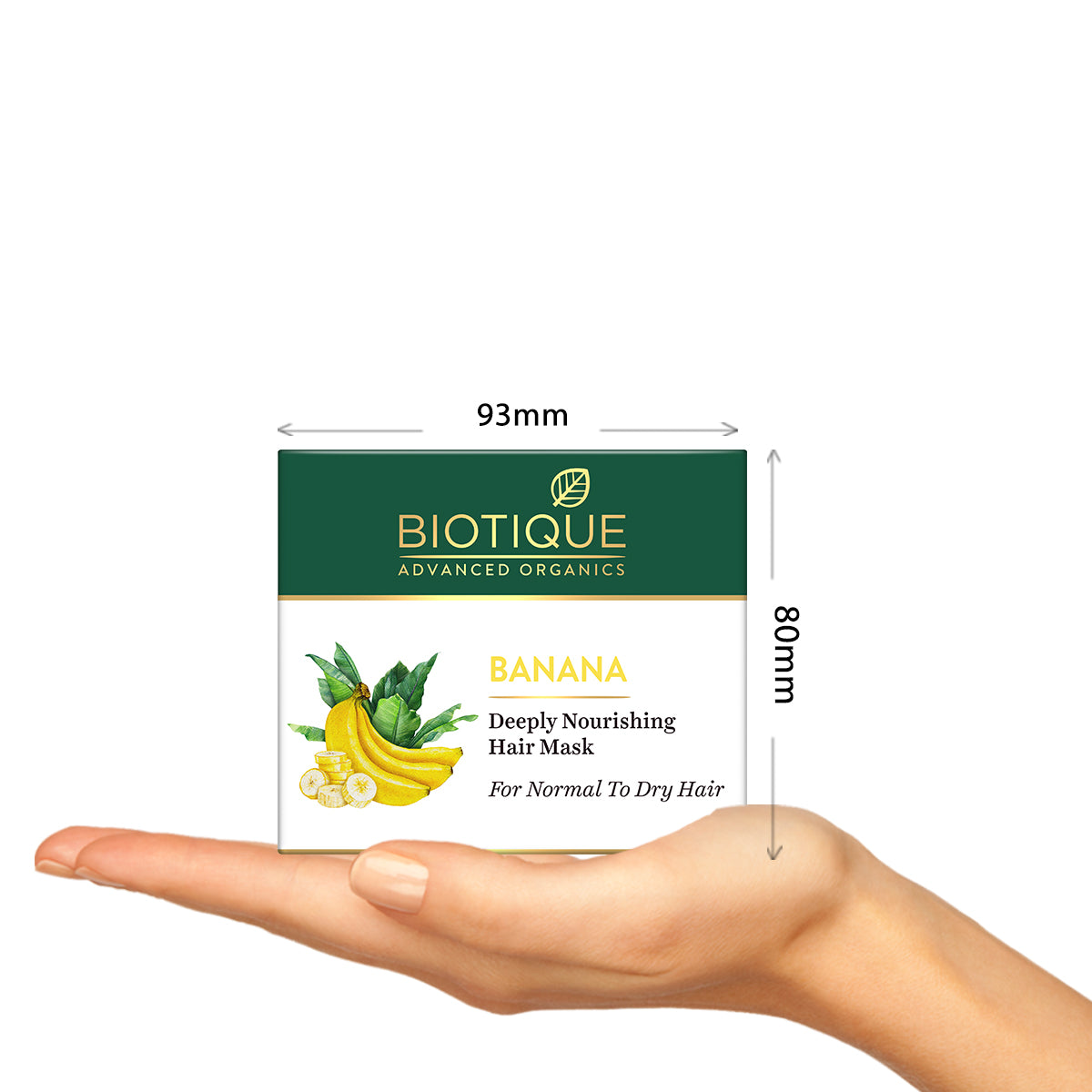 Biotique Banana deep Nourishing Hair mask, 175g - Image 3 - Buy from Indicrest