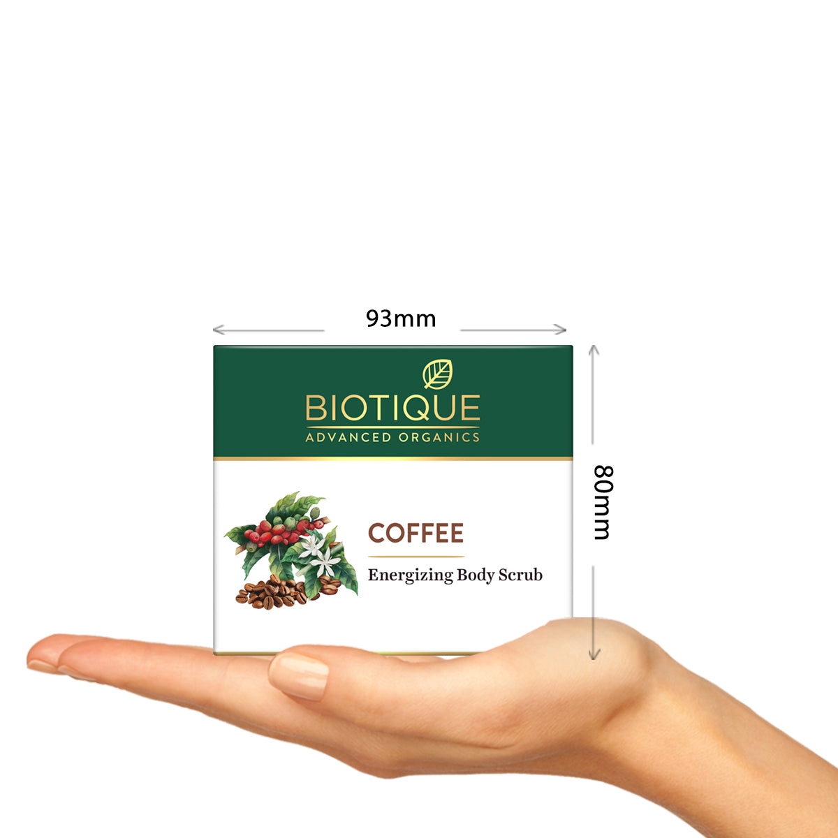 Biotique Coffee Energizing body scrub, 100g - Image 4 - Buy from Indicrest