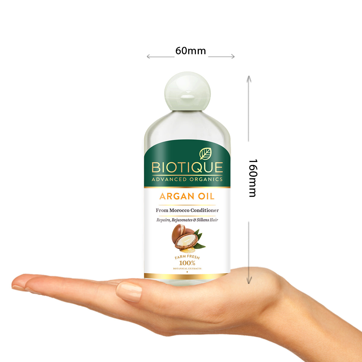 Biotique Argan oil from Morocco Conditioner, 300ml - Image 3 - Buy from Indicrest
