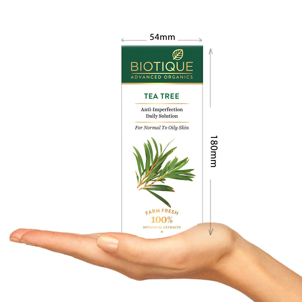 Biotique Tea Tree anti imperfection daily solution, 30ml - Image 4 - Buy from Indicrest