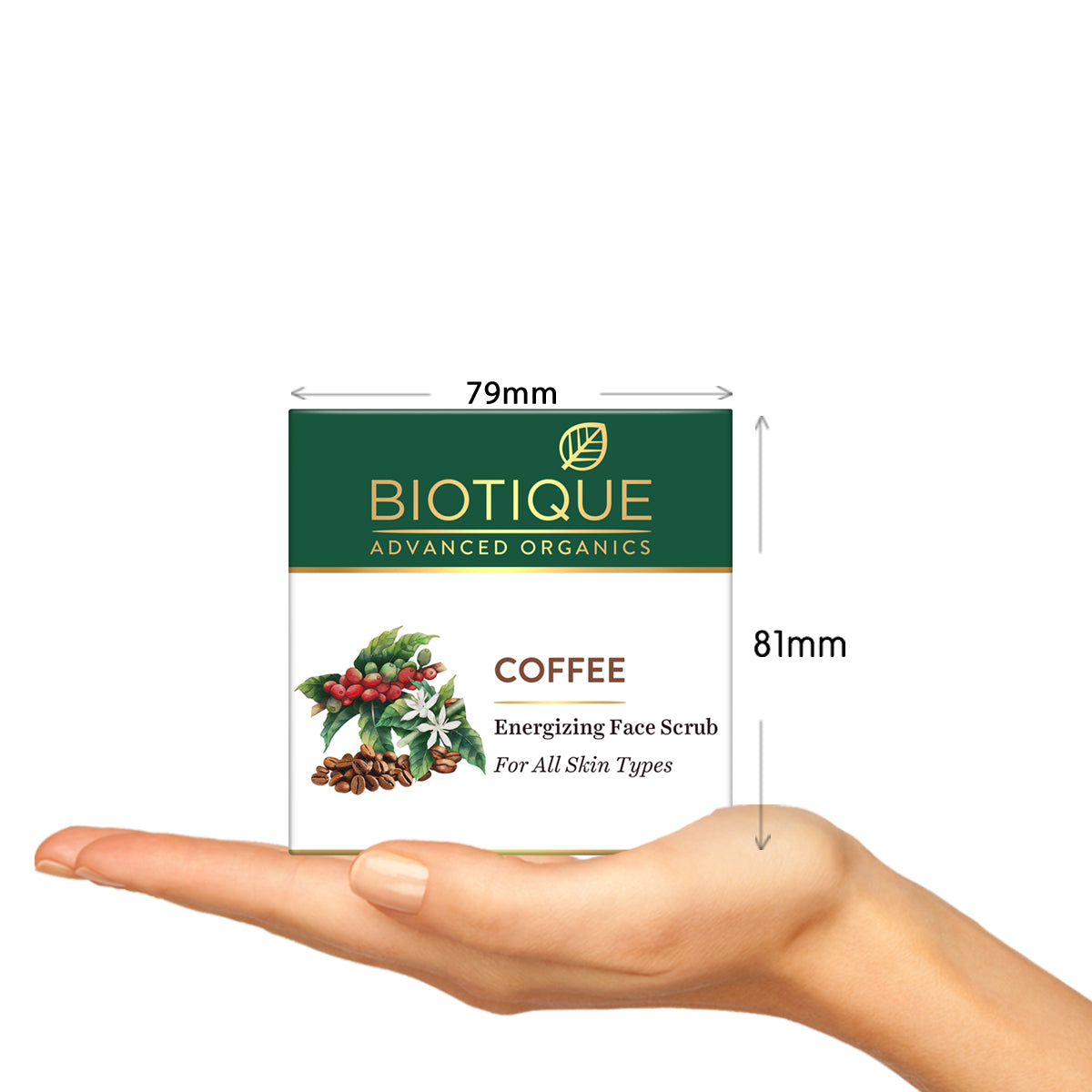 Biotique Coffee Energizing face srcub, 50g - Image 4 - Buy from Indicrest