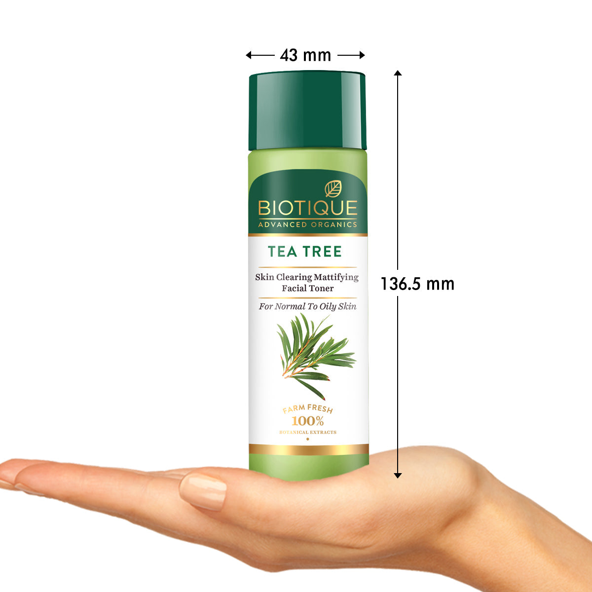 Biotique Tea Tree Facial Toner, 120ml - Image 3 - Buy from Indicrest