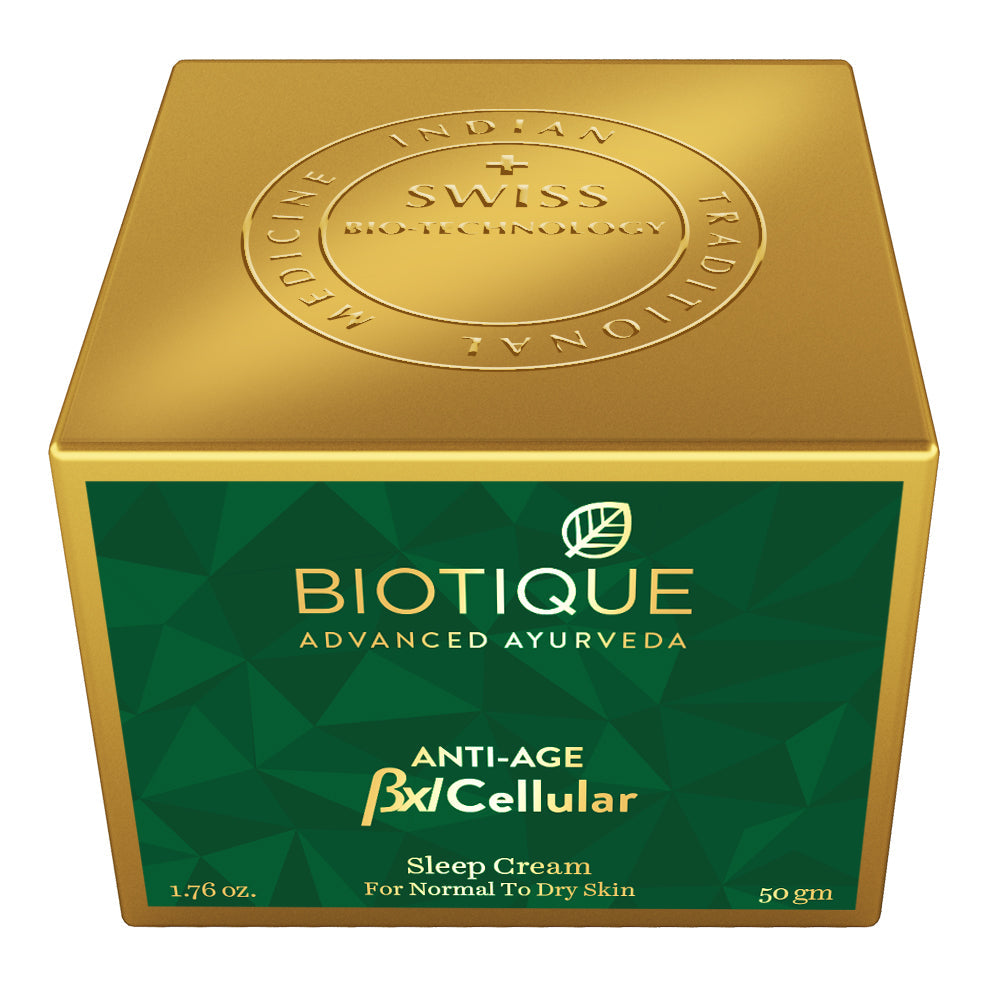 Biotique Anti-Age Bxl Cellular Sleep Cream, 50g - Image 4 - Buy from Indicrest