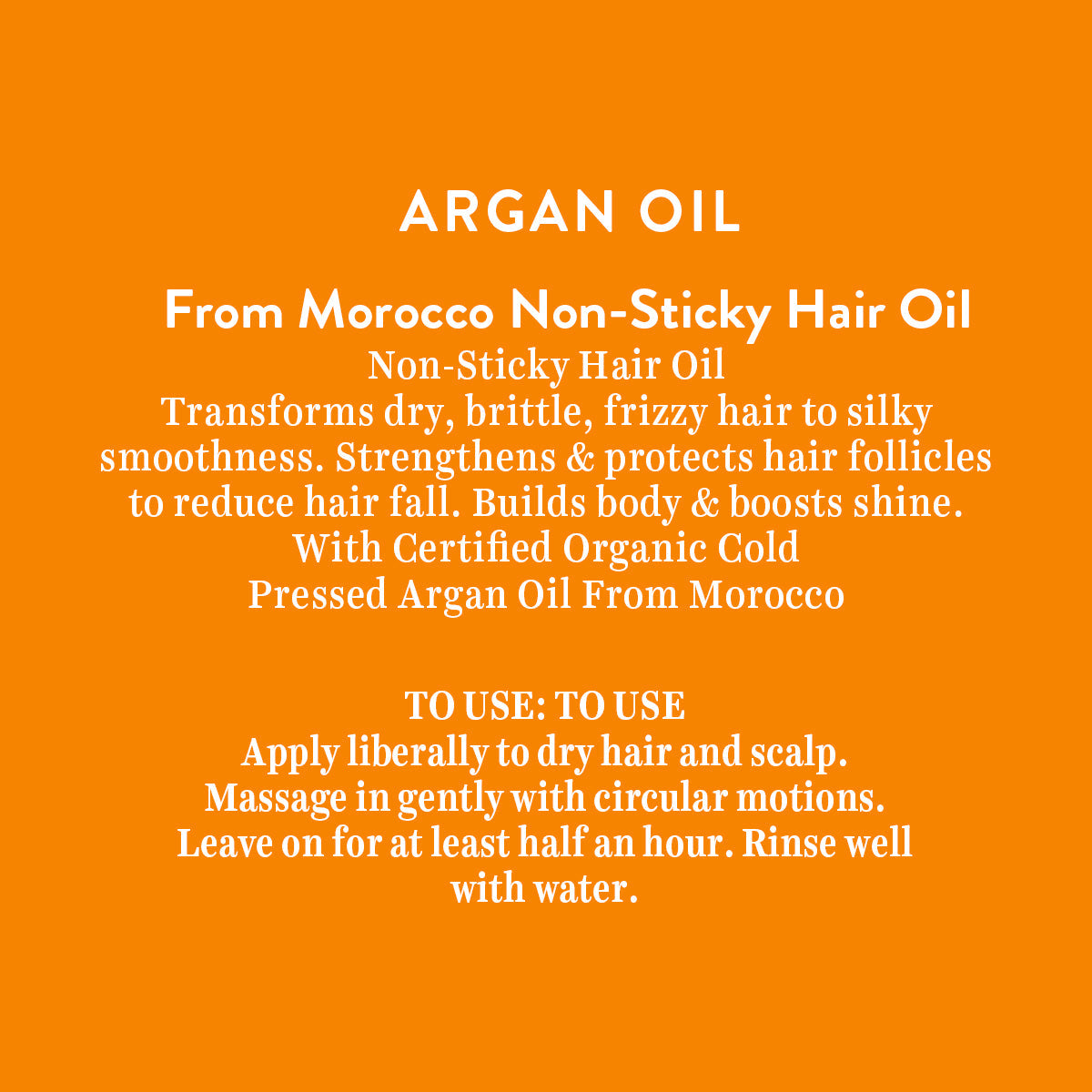Biotique Argan oil from morocco Non Sticky Hair oil, 200ml - Image 4 - Buy from Indicrest