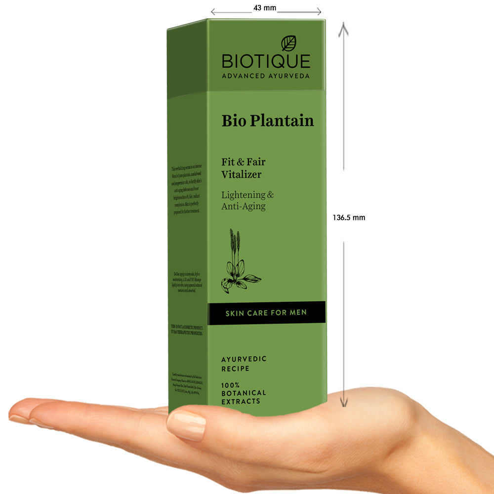 Biotique Plantain Nourishing Vitalizer, 120ml - Image 2 - Buy from Indicrest